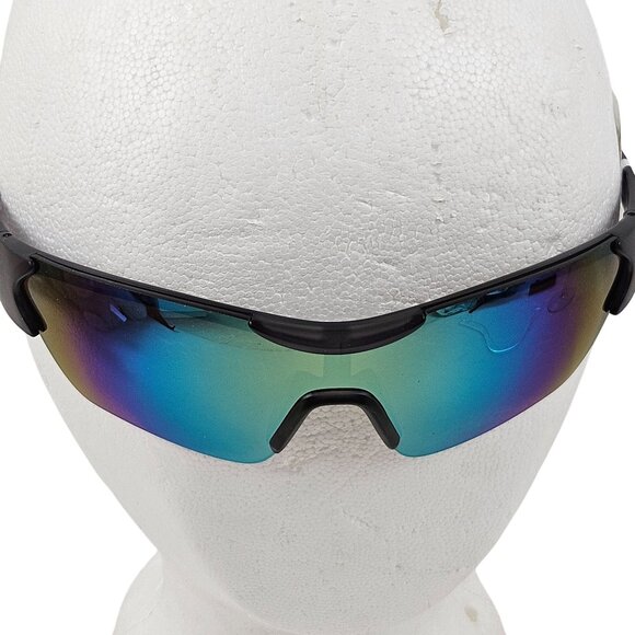 Suncloud Hotline Polarized Sunglasses Matte Smoke/Polar Green Mirror Sports Case - Picture 3 of 9